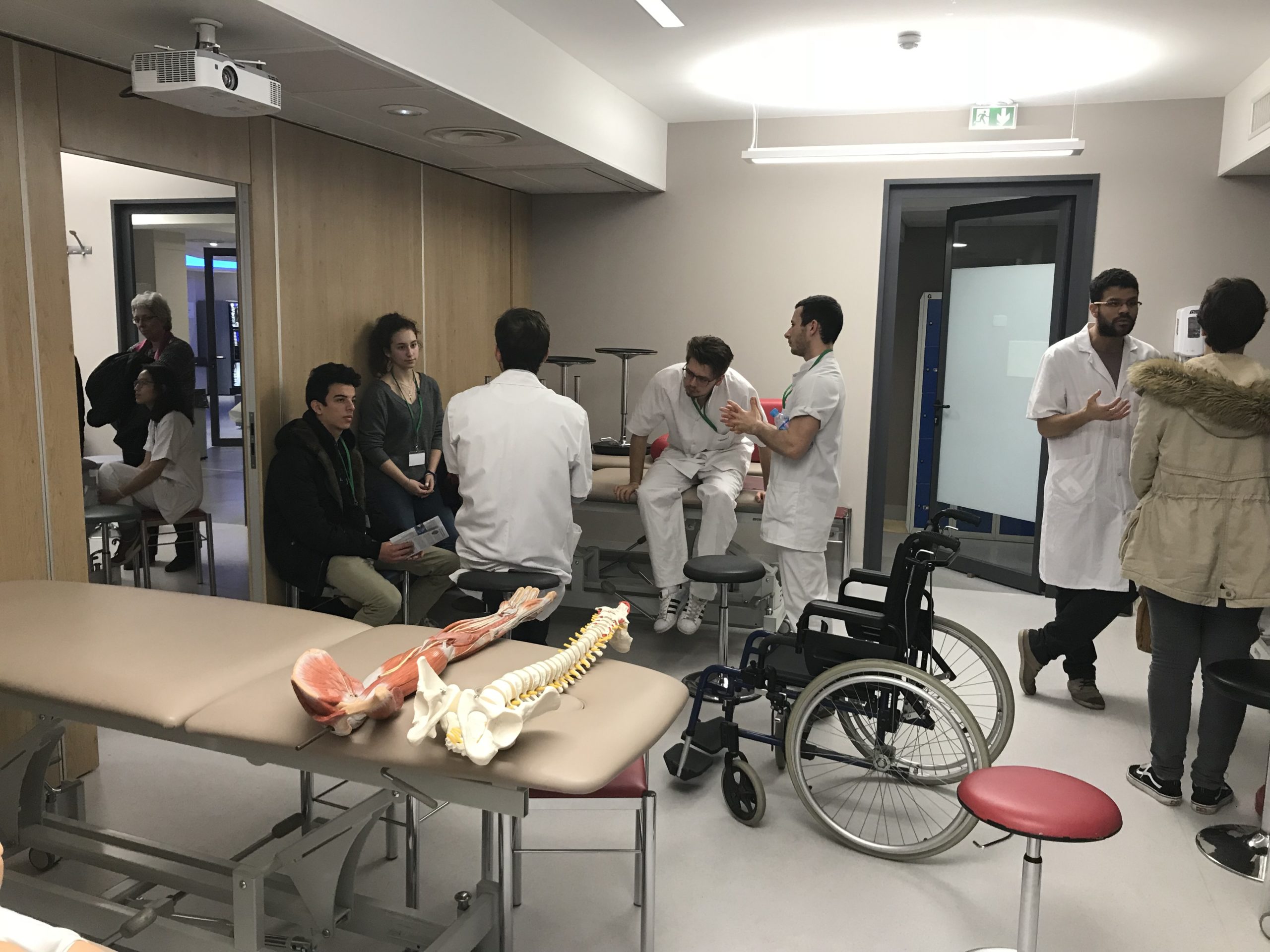 rencontre avec les étudiants et les formateurs de l'EFOM